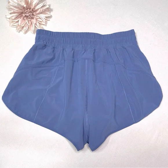 Lululemon Track That 3” High Rise Athletic Shorts Water Drop Blue 12 - Picture 7 of 10